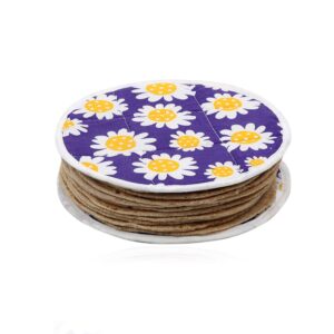 Roti Rumal (Top+Bottam), Chapati cover in Round Style Traditional Kitchen Napkin (Color Print May vary)Keep Roti-Chapati Fresh