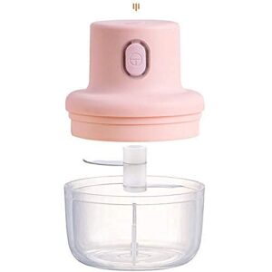 SUMEH Electric Mini Chopper Portable with USB Charging, Powerful Small Food Processor Garlic Masher Blender for Spice Meat Vegetable Nuts