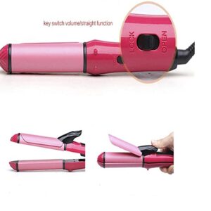 NEW NOVA Girl’s, Women’s and Men’s 2 in 1 Straightener Curler, Hair Styling Tools Hair Curler and Straightener Corded Electric Beauty Set
