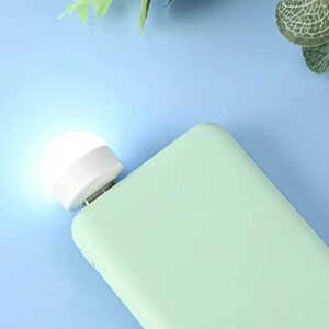 SUMEH USB Plug and Play Light Plug in LED Night Light Mini USB LED Light // Small Led Night Light, USB LED Light for Car Bulb, Indoor, Outdoor, Reading, Sleep