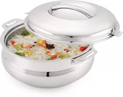 Dhara Ultra Insulated Stainless Steel Serving Hotpot Casserole (4000Ml)