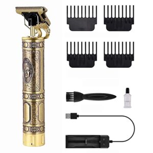 SUMEH Hair Trimmer For Men Buddha Style Trimmer, Professional Hair Clipper, Adjustable Blade Clipper, Shaver For Men, Retro Oil Head Close Cut Trimming Machine, 1200 mah battery (Buddha)