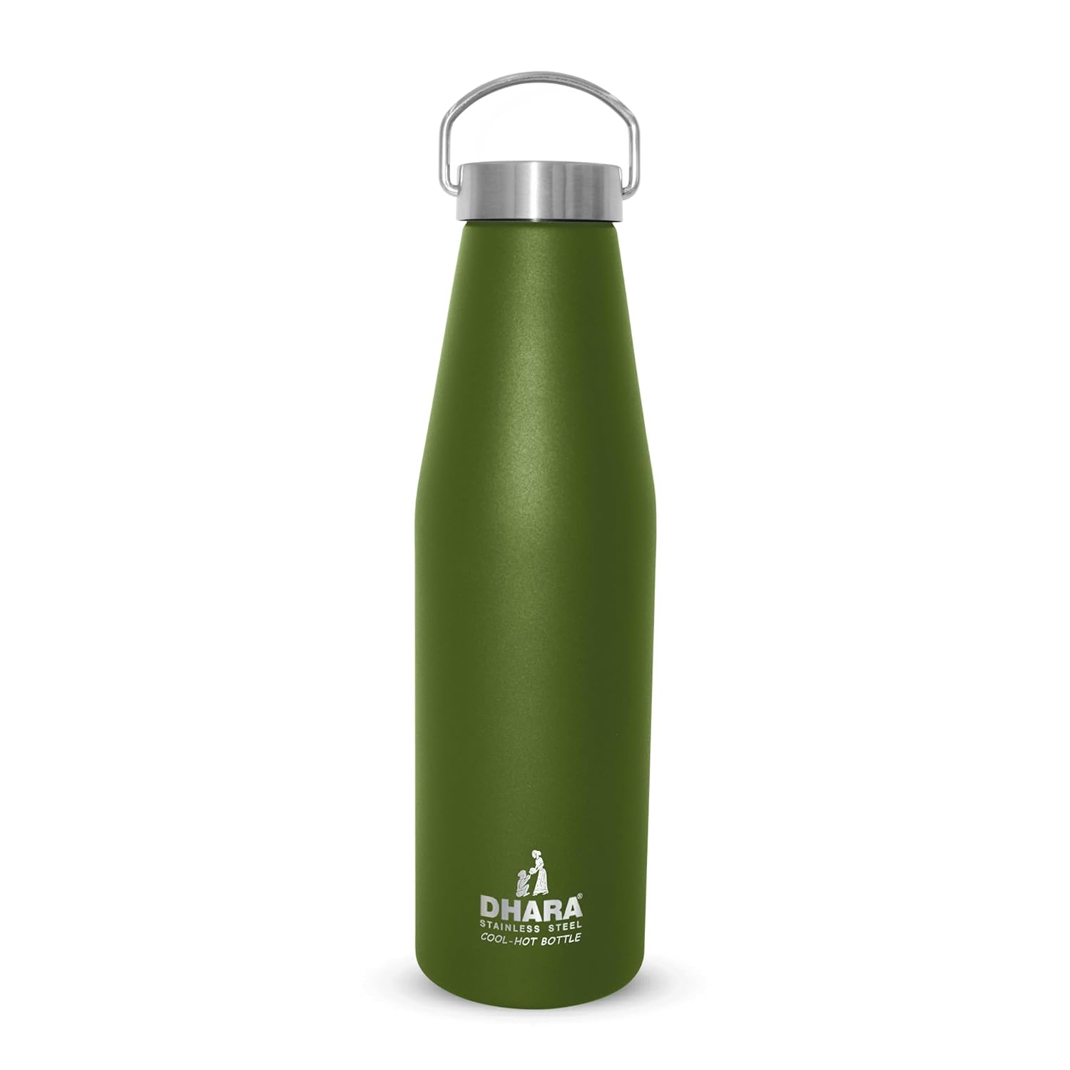 Dhara 1000ml Stainless Steel Vacuum Insulated 24 Plus Yes Water Bottle  Blue |Double Wall Insulated Thermosteel Flask | 24 Hours Hot and Cold Bottle