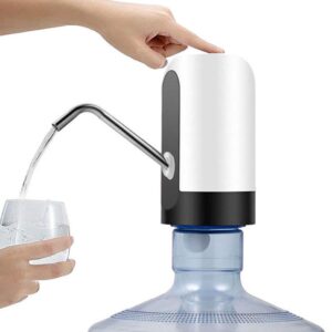 Automatic Wireless Electric Rechargeable ,Drinking Water Dispenser Pump for 20 Liter Bottle Can with USB Charging Cable