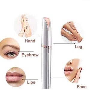 Facial Hair Removal Machine for Women – Chin, Cheek, Eyebrow, Upper Lip Hair Remover for Women – Lipstick Shaped and Easy to Carry