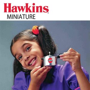 Hawkins Toy Cooker Stainless Steel Miniature Model Gift Toy for Kids