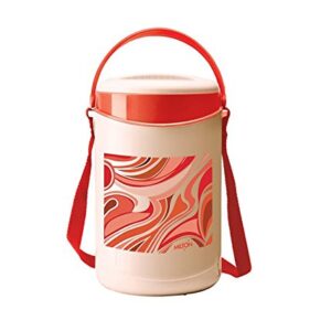 MILTON Econa 4 Insulated Stainless Steel Tiffin Box , Multicolour