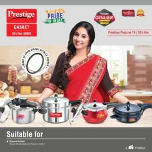Prestige Pressure Gasket sku 60003 for Popular 16, 20 litre pressure cookers