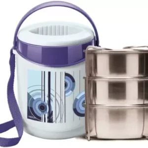 Milton Econa 3 Containers Lunch Box (Multicolour)
