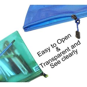File Folders, Small Size, for School Office Supplies, Travel Storage Bags, Document, Cosmetics, Receipts