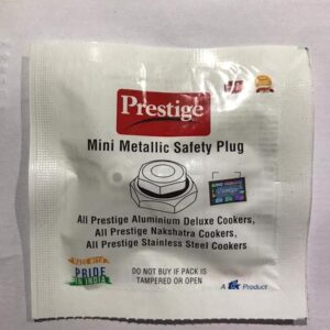 Prestige mini metallic safety plug for ,nakshta+,deluxe+,deluxe alpha,popular stainless steel cooker