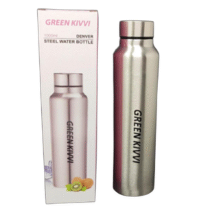 Green Kiwi 600mL Non Insulated Stainless Steel Bottle for Home